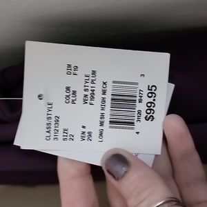 David's Bridal Dress - size 22 - New with Tags - Plum